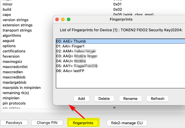 FIDO2.1 Security Key Management Tool for macOS – User Guide