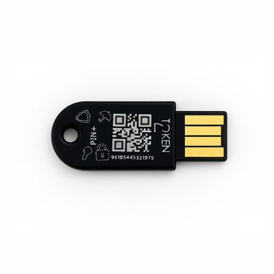 PIN+ Release3.3 USB-A - FIDO2, U2F, PIV and TOTP Security Key with PIN complexity feature